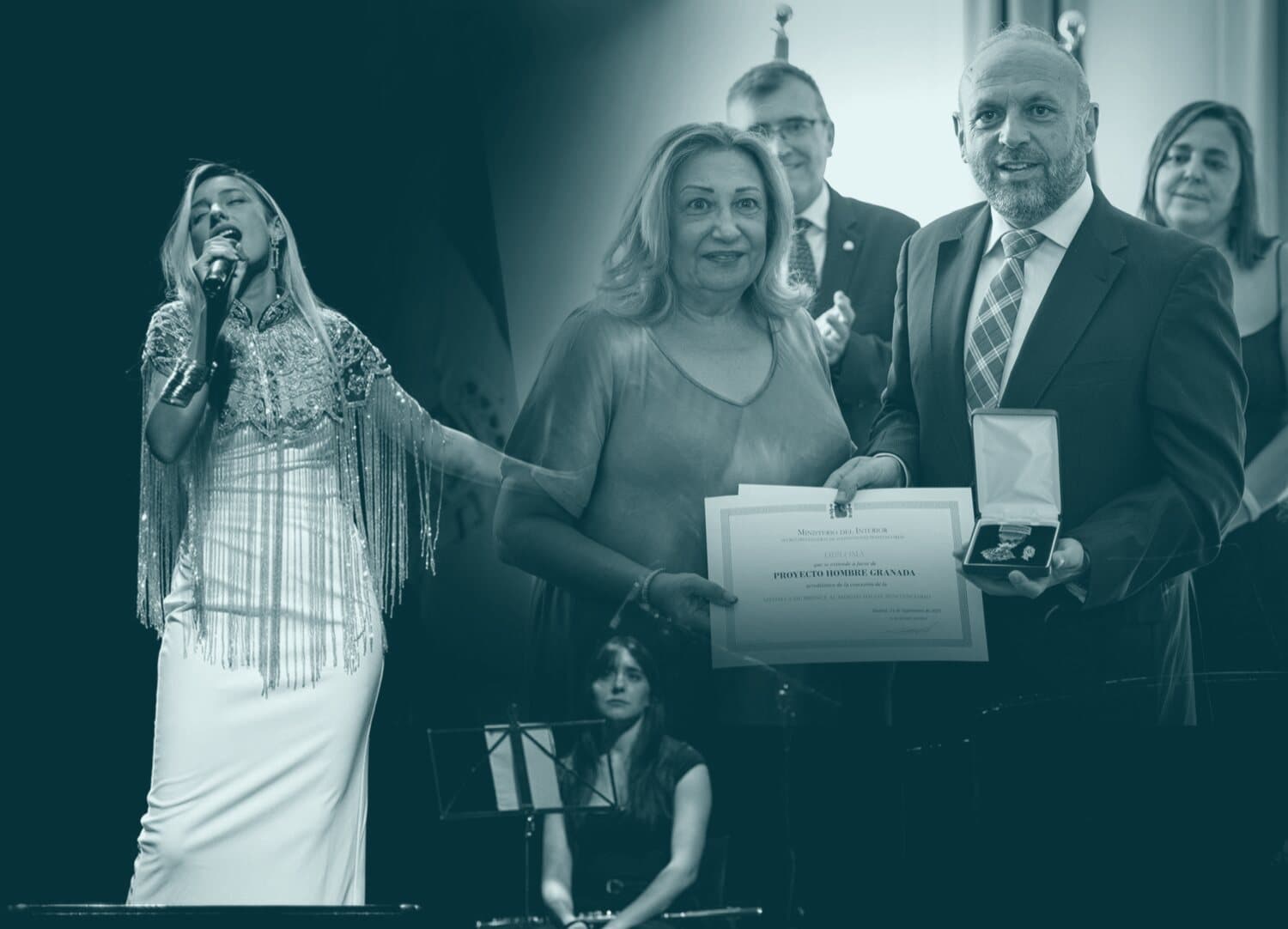 Medalla de Bronce al Mérito Social Penitenciario y «Voces y Versos por la Vida»